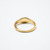 Narrow Circle Ring(Gold)【Silver925】