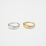 Narrow Circle Ring(Gold)【Silver925】.