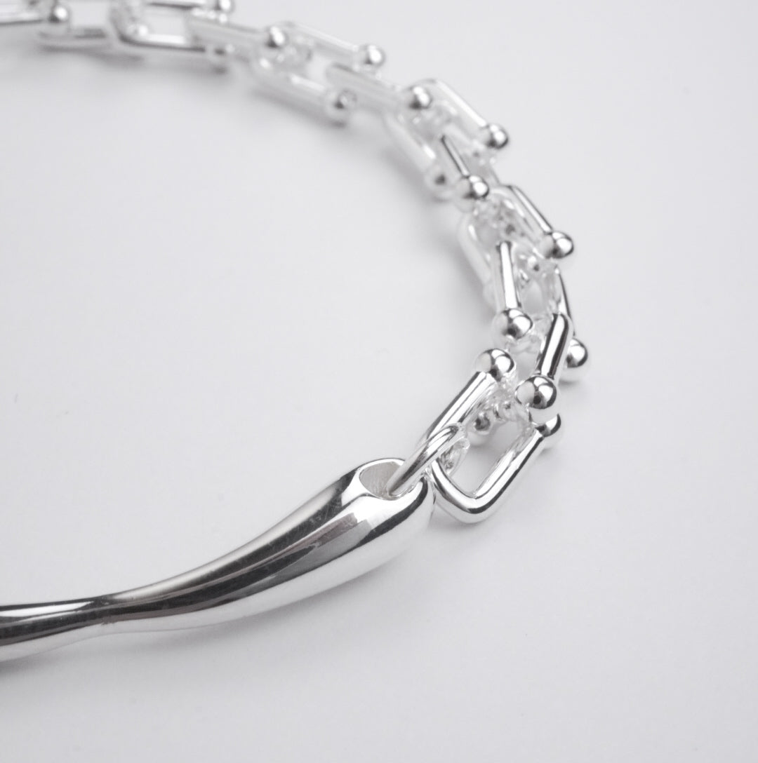 Half Chain Bracelet 【Silver925】.