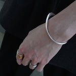 Irregular Bangle 【Silver925】.