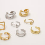 Knot Ring (Gold) 【Silver925】.