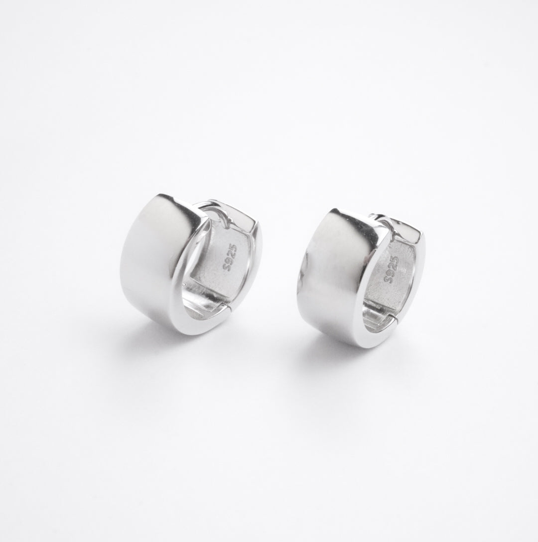 Wide Hoop Pierce 【Silver925】.