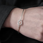 Knot Bangle 【Silver925】.