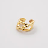 Sharp Ring (Gold) 【Silver925】