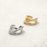 Sharp Ring (Gold) 【Silver925】