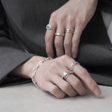 Anchor Chain Ring【Silver925】