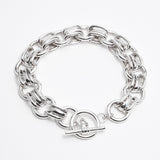 Circle Chain Bracelet【Silver925】