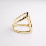 Frame Ring (Gold) 【Silver925】