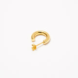 Hoop Pierce (Gold) 【Silver925】
