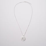 Medal motif Necklace 【Silver925】