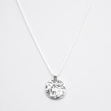 Medal motif Necklace 【Silver925】