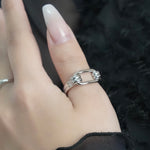 Hoop Ring【Silver925】.