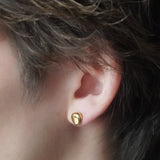 Dot Pierce (Gold)【Silver925】