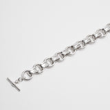 Circle Chain Bracelet【Silver925】
