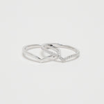 Shiny Twin Ring【Silver925】.