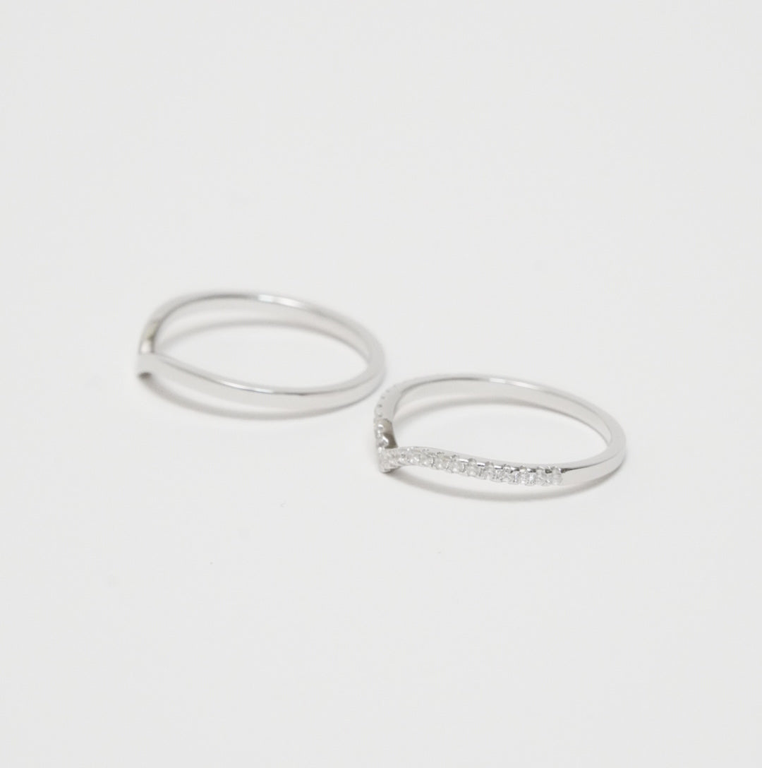 Shiny Twin Ring【Silver925】.