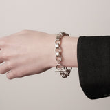 Circle Chain Bracelet【Silver925】