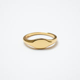 Narrow Circle Ring(Gold)【Silver925】