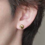 Dot Pierce (Gold)【Silver925】