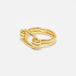 Hoop Ring(Gold)【Silver925】.