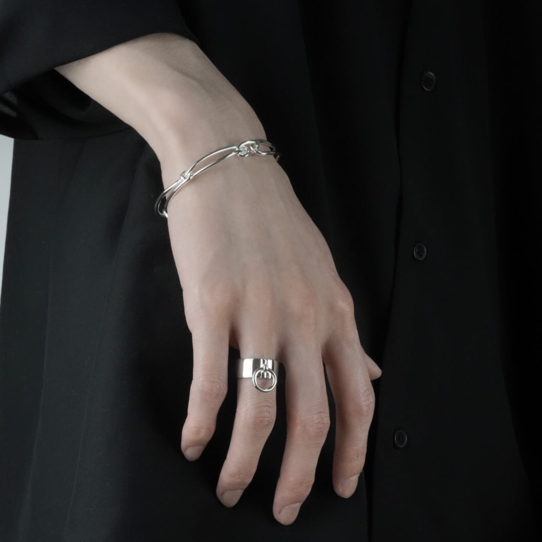 Knot Chain Bracelet 【Silver925】.
