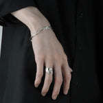 Knot Chain Bracelet 【Silver925】.