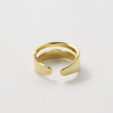 Slit Ring (Gold) 【Silver925】