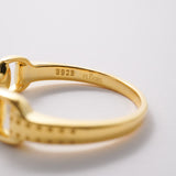 Horse Bit Ring(Gold) 【Silver925】