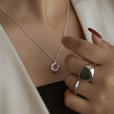 Horseshoe Necklace 【Silver925】