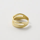 Slit Ring (Gold) 【Silver925】