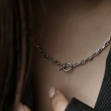 Anchor Chain Necklace 【Silver925】