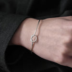 Knot Bangle 【Silver925】.