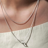 Long chain Necklace 【Silver925】.