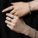 Anchor Chain Bracelet 【Silver925】