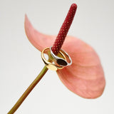 Narrow Circle Ring(Gold)【Silver925】