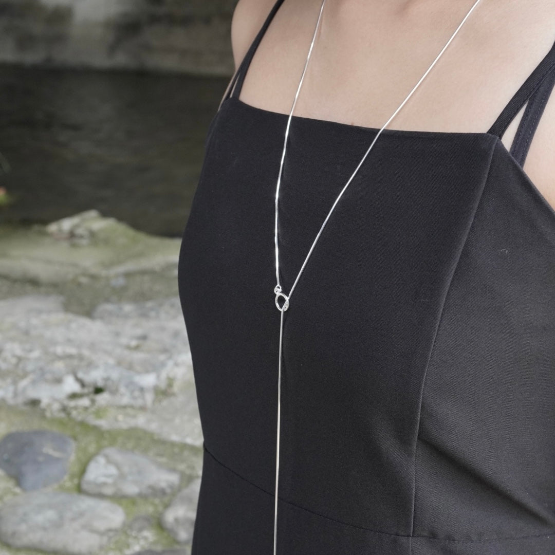 Long chain Necklace 【Silver925】.