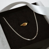 Box chain Necklace 【Silver925】