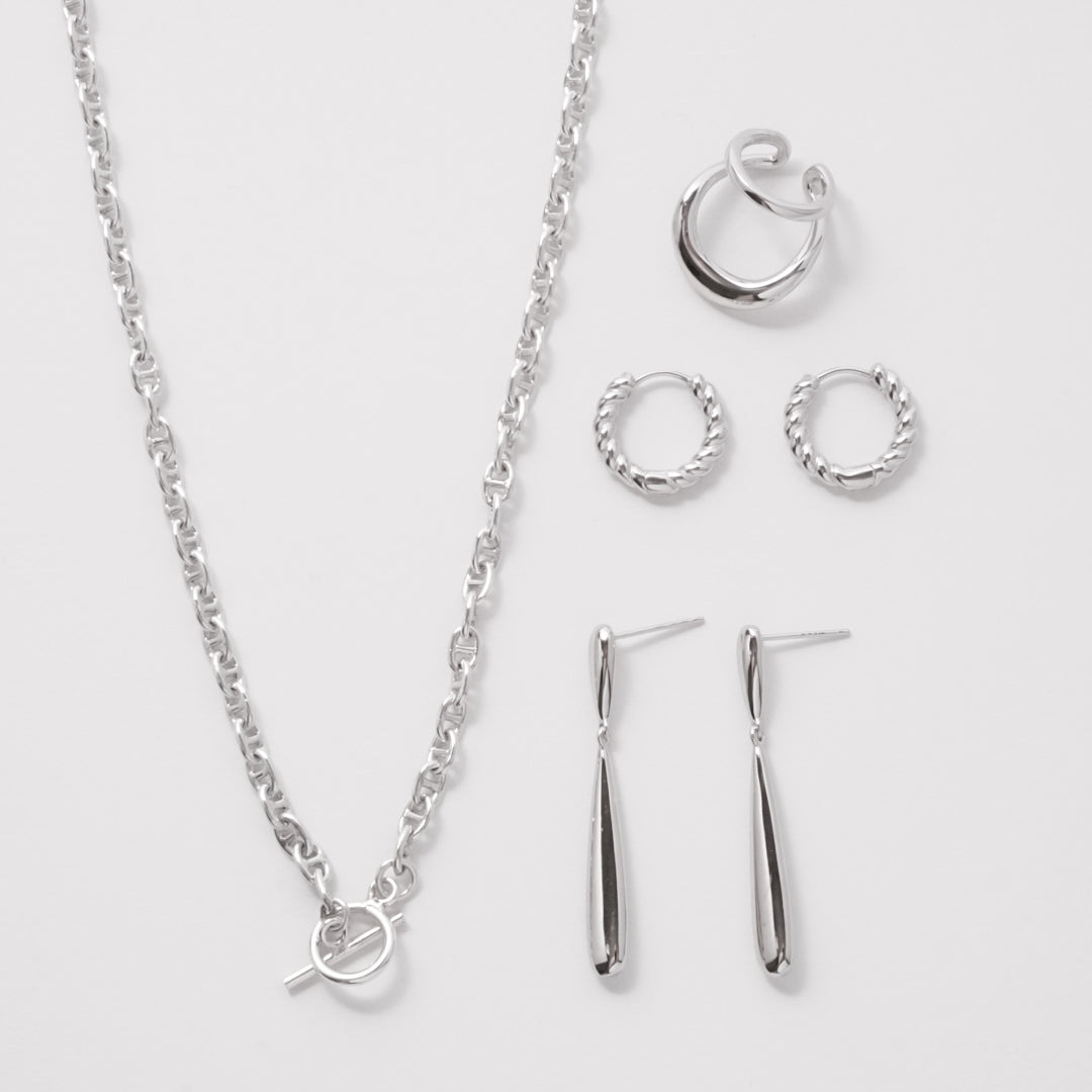 Anchor Chain Necklace 【Silver925】.