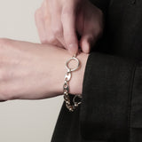 Dual Chain Bracelet【Silver925】
