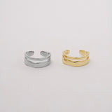 Slit Ring (Gold) 【Silver925】