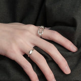 Narrow Circle Ring【Silver925】.