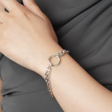 Dual Chain Bracelet【Silver925】