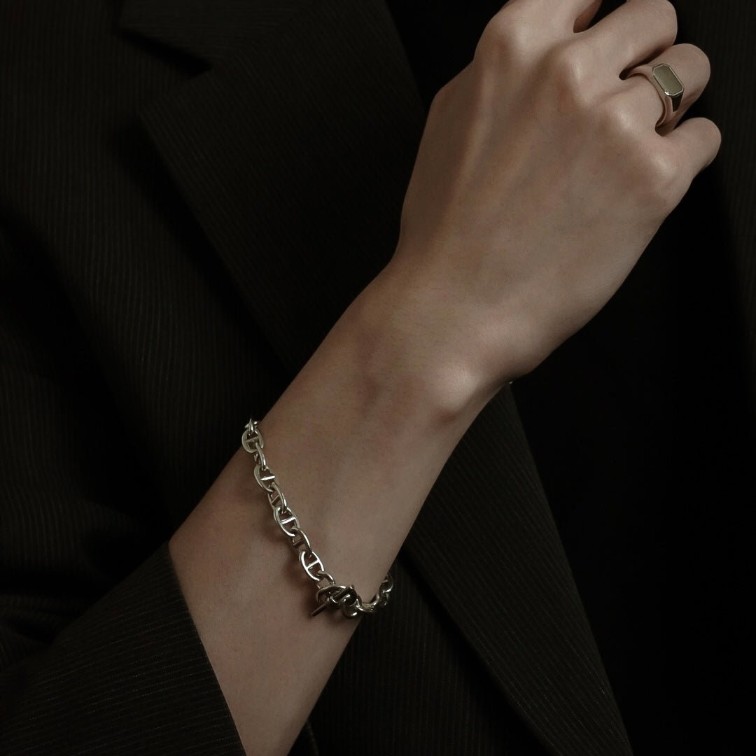 Anchor Chain Bracelet 【Silver925】 – FLÜGEL