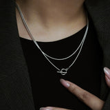 Long chain Necklace 【Silver925】