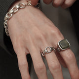 Circle Chain Ring【SV925】