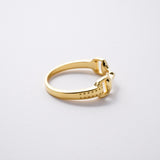 Horse Bit Ring(Gold) 【Silver925】