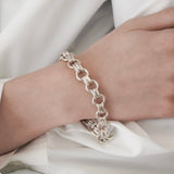 Circle Chain Bracelet【Silver925】