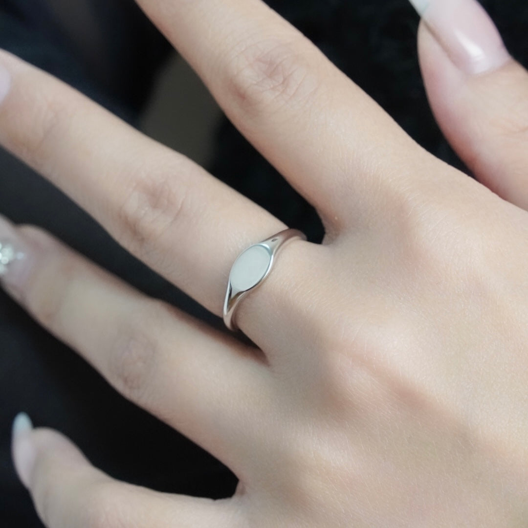 Narrow Circle Ring【Silver925】.