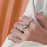 Anchor Chain Ring【Silver925】