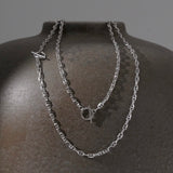 Anchor Chain Necklace 【Silver925】